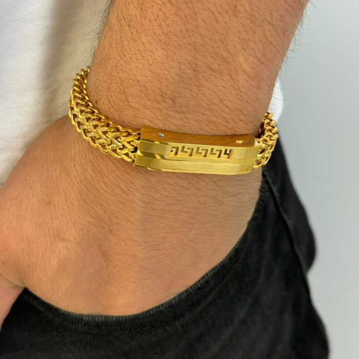 צמיד גורמט זהב רויאל לגבר