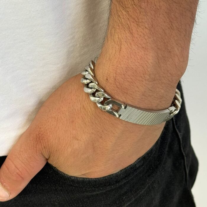 צמיד גורמט כסף יוקרתי