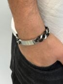 צמיד גורמט דו גווני לגבר