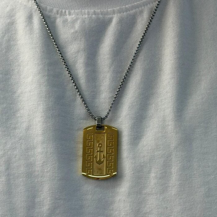 שרשרת עוגן זהב יוקרתית